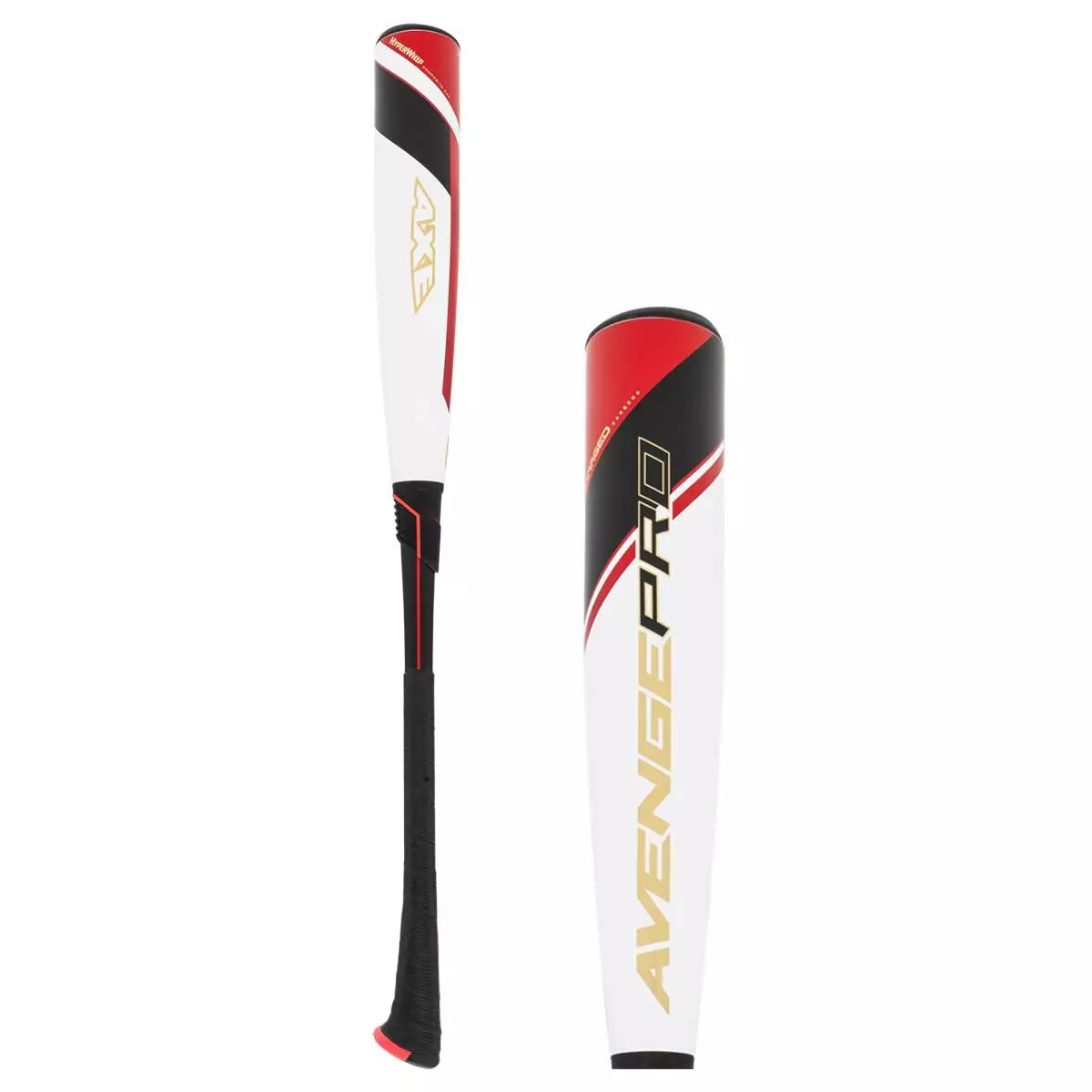 2022 Axe Avenge Pro -8 USSSA Baseball Bat: L173J Black, Red, White 3 2022 Axe Avenge Pro -8 USSSA Baseball Bat: L173J Black, Red, White