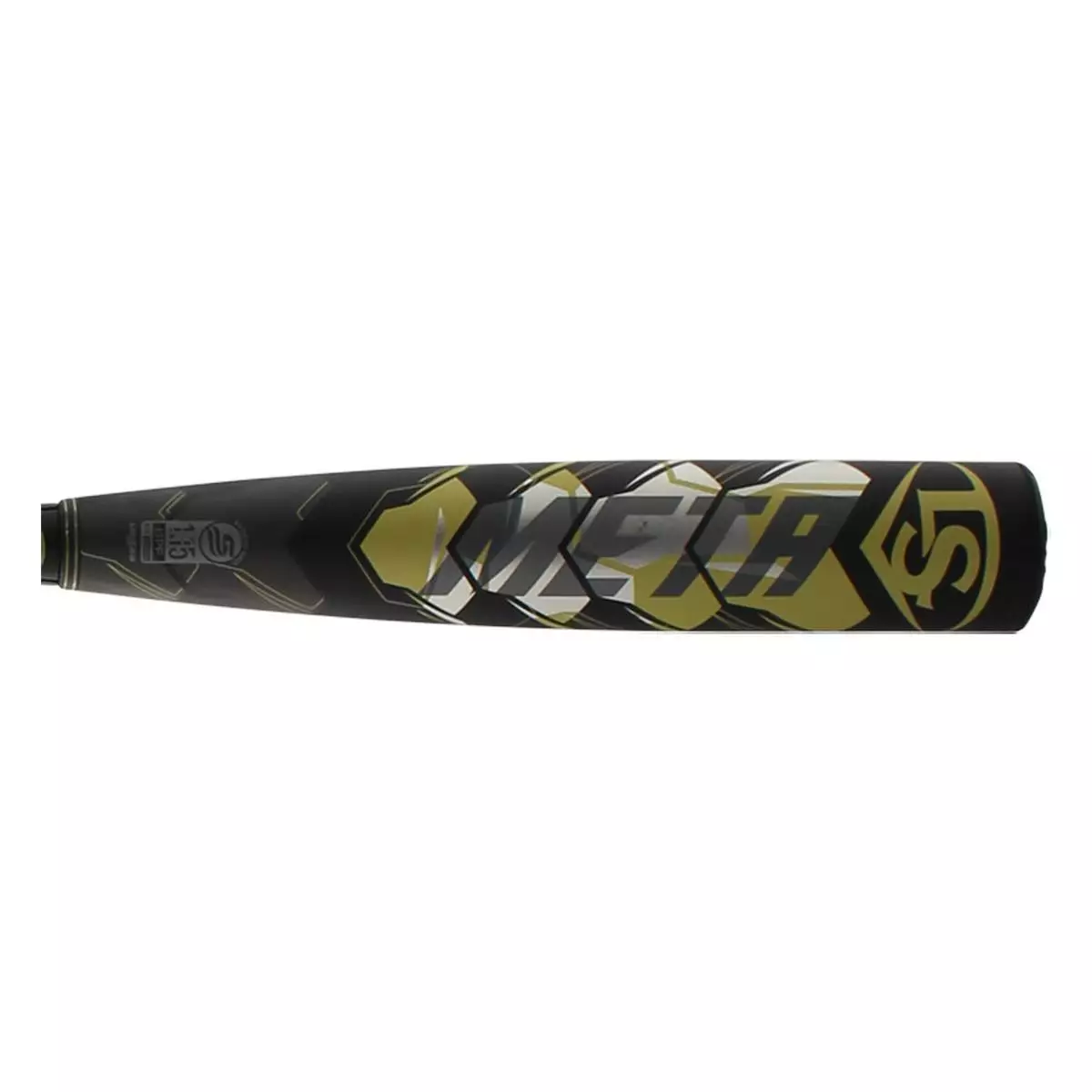 Louisville Slugger Meta -5 USSSA Baseball Bat: WBL2469010 Black, Gold 5 Louisville Slugger Meta -5 USSSA Baseball Bat: WBL2469010 Black, Gold - Image 3