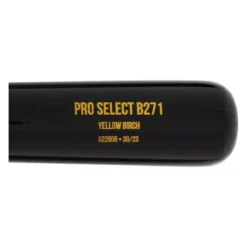 B45 Pro Select B271 -7 Youth Birch Wood Baseball Bat: B271Y7 Black -Best Bat Pick Sales 0414 12 21 b45 pro select b271 7 youth birch wood baseball bat b271y7 34237 11 l