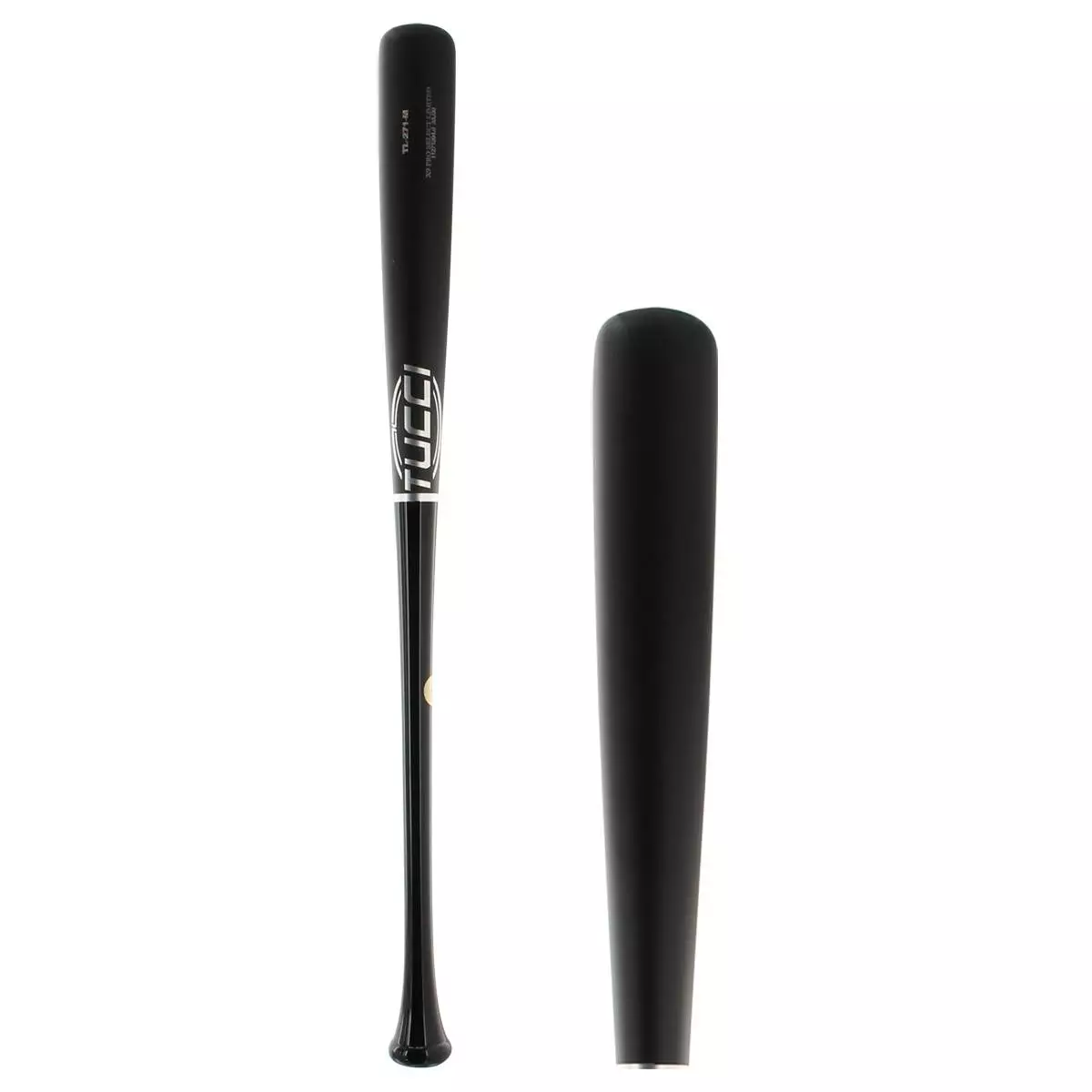 Tucci Lumber Co Tucci X9 Pro Select Limited Maple Wood Baseball Bat: TL271B Black 3 Tucci Lumber Co Tucci X9 Pro Select Limited Maple Wood Baseball Bat: TL271B Black