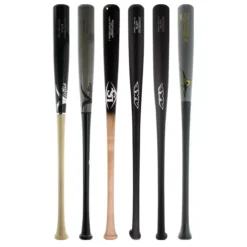 JustBats Pick Your Pack - Adult Wood 2-Pack - Diamond Black, Grey, Natural, Brown, Blue -Best Bat Pick Sales 06d0 09 21 34154 6 pack 4 l