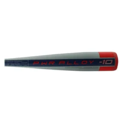 Mizuno PWR Alloy -10 USA Baseball Bat: YBB21PA10 Grey, Red -Best Bat Pick Sales 0993 10 20 2021 mizuno pwr alloy 10 usa baseball bat ybb21pa10 33675 3 l