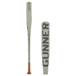 Warstic Gunner BBCOR Baseball Bat: MBGNR22GY3 Grey, Orange