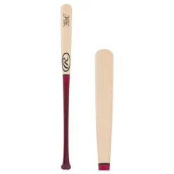 Rawlings VELO Maple Wood Baseball Bat: PA110N Adult Natural, Red