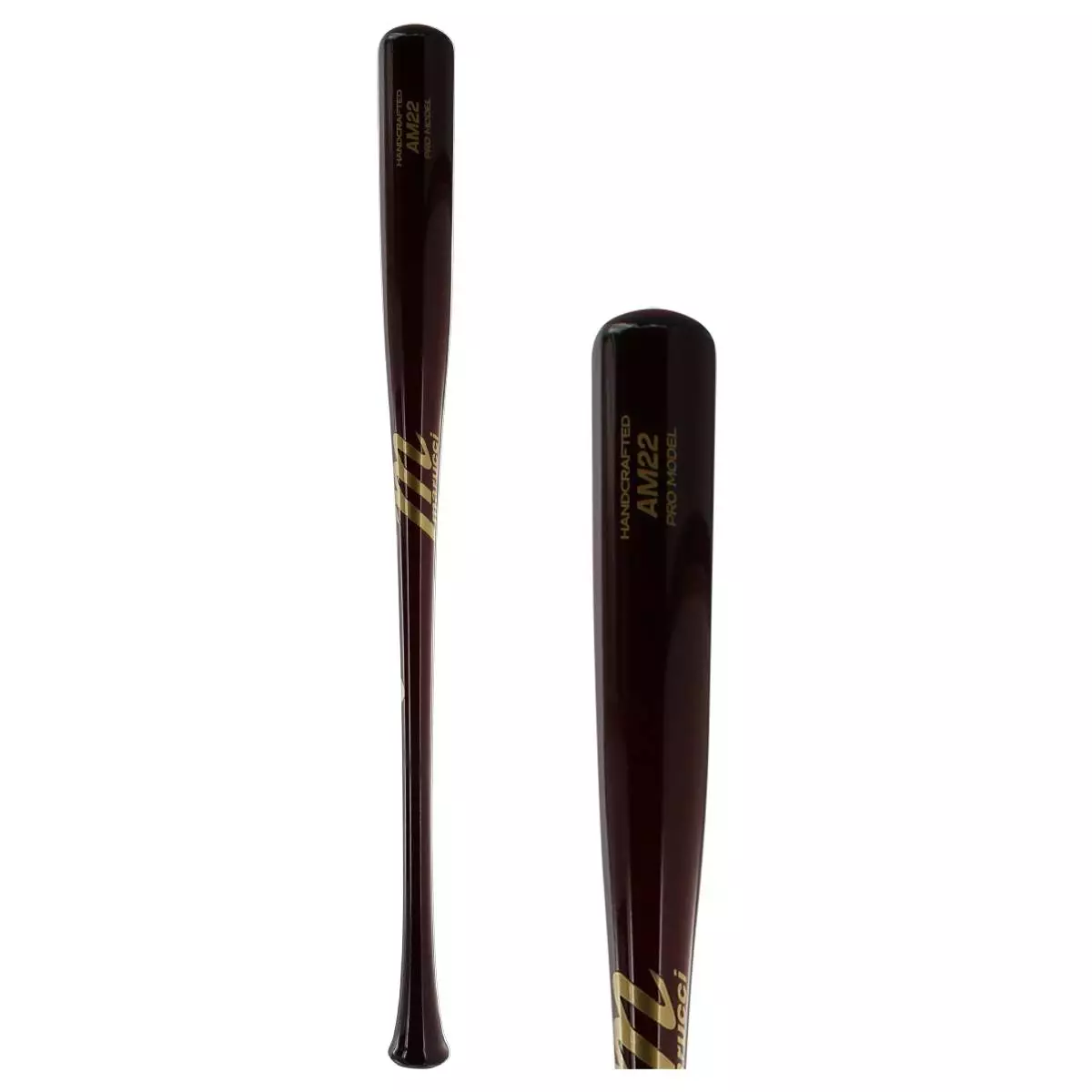 Marucci Andrew McCutchen Maple Wood Baseball Bat: MVE2AM22-CH Maroon 3 Marucci Andrew McCutchen Maple Wood Baseball Bat: MVE2AM22-CH Maroon