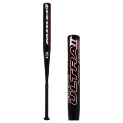 Miken Ultra II 13.5" Senior Slow Pitch Softball Bat: MSU2 Black
