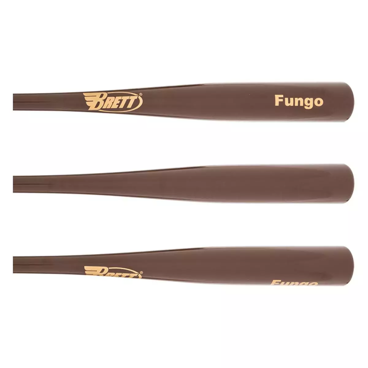 Brett Bros. Maple 36" Fungo Wood Baseball Bat: BBOFUNGO Black, Brown, Green, Blue, Orange, Red, Navy, Purple 52 Brett Bros. Maple 36" Fungo Wood Baseball Bat: BBOFUNGO Black, Brown, Green, Blue, Orange, Red, Navy, Purple - Image 50