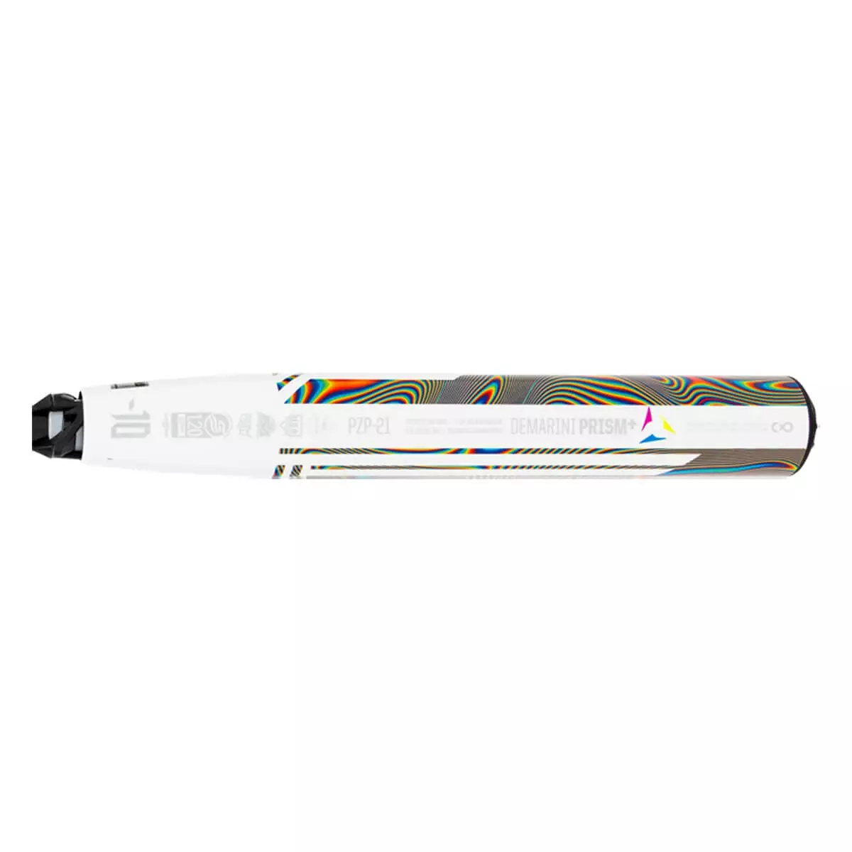 DeMarini Prism+ -10 Fastpitch Softball Bat: WTDXPZP21 Black, Grey 6 DeMarini Prism+ -10 Fastpitch Softball Bat: WTDXPZP21 Black, Grey - Image 4