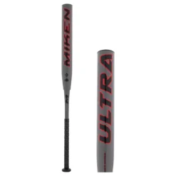 Miken Ultra Gamer Series 14" Maxload Senior Slow Pitch Softball Bat: MUL21S Black, Grey, Red