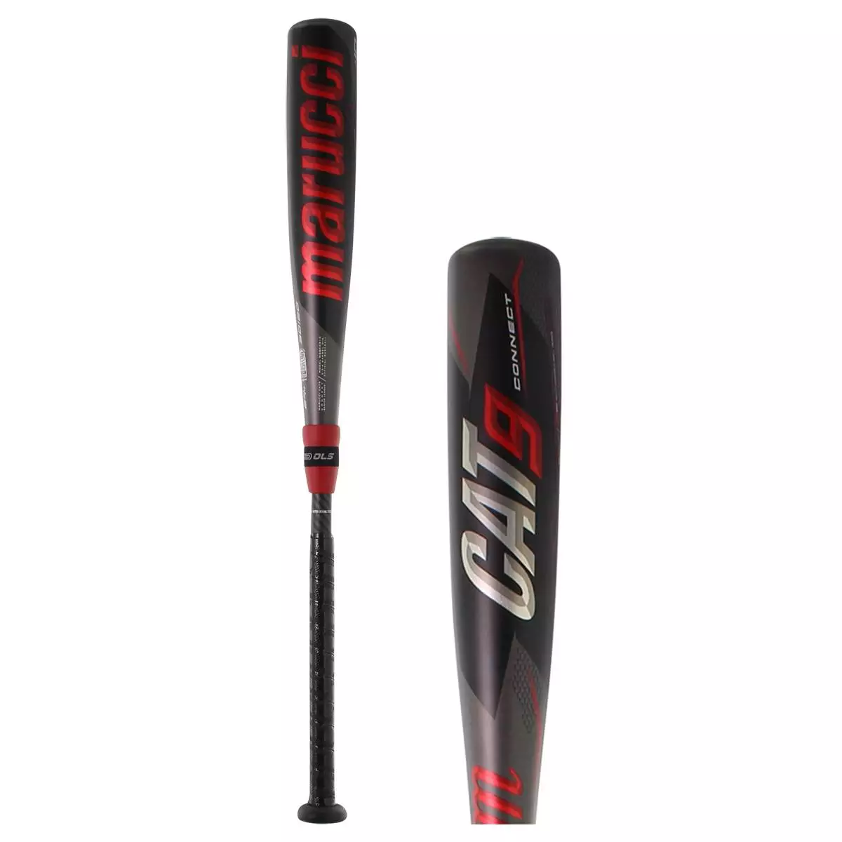 Marucci CAT9 Connect -10 USSSA Baseball Bat: MSBCC910 Black, Grey, Red 3 Marucci CAT9 Connect -10 USSSA Baseball Bat: MSBCC910 Black, Grey, Red