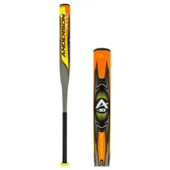 2022 Anderson Rocketech Carbon -10 Fastpitch Softball Bat: FPRTC22 Grey, Orange, Yellow