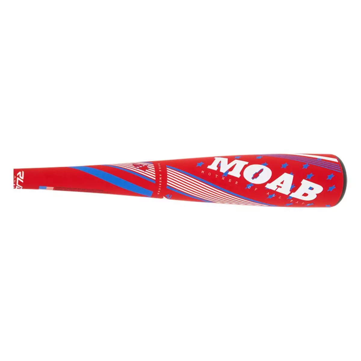 Rude American USA 2022 Rude American MOAB Speed -10 USA Baseball Bat: YBMOAB10S Blue, Red, White 5 Rude American USA 2022 Rude American MOAB Speed -10 USA Baseball Bat: YBMOAB10S Blue, Red, White - Image 3