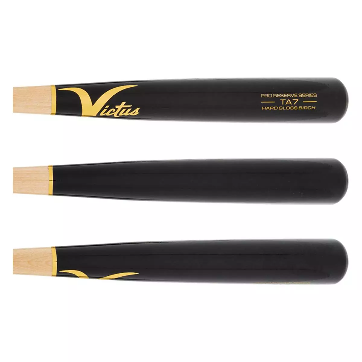 Victus Pro Reserve Tim Anderson TA7 Birch Wood Baseball Bat: VRWBTA7-NT/BK Black, Natural 4 Victus Pro Reserve Tim Anderson TA7 Birch Wood Baseball Bat: VRWBTA7-NT/BK Black, Natural - Image 2