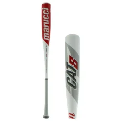 Marucci CAT8 -5 USSSA Baseball Bat: MSBC85 Red, White -Best Bat Pick Sales 2599 08 18 30293 l
