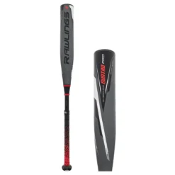 2022 Rawlings Quatro Pro -8 USSSA Baseball Bat: UT2Q8 Black, Grey, Red