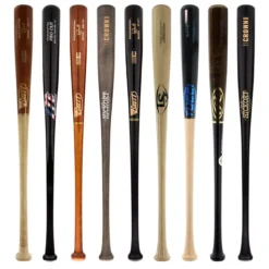 JustBats Pick Your Pack - Adult Wood 3-Pack - Platinum Black, White, Blue, Natural, Maroon, Red, Brown, Gold, Grey, Navy -Best Bat Pick Sales 2f18 10 21 34994 9 pack 15 l