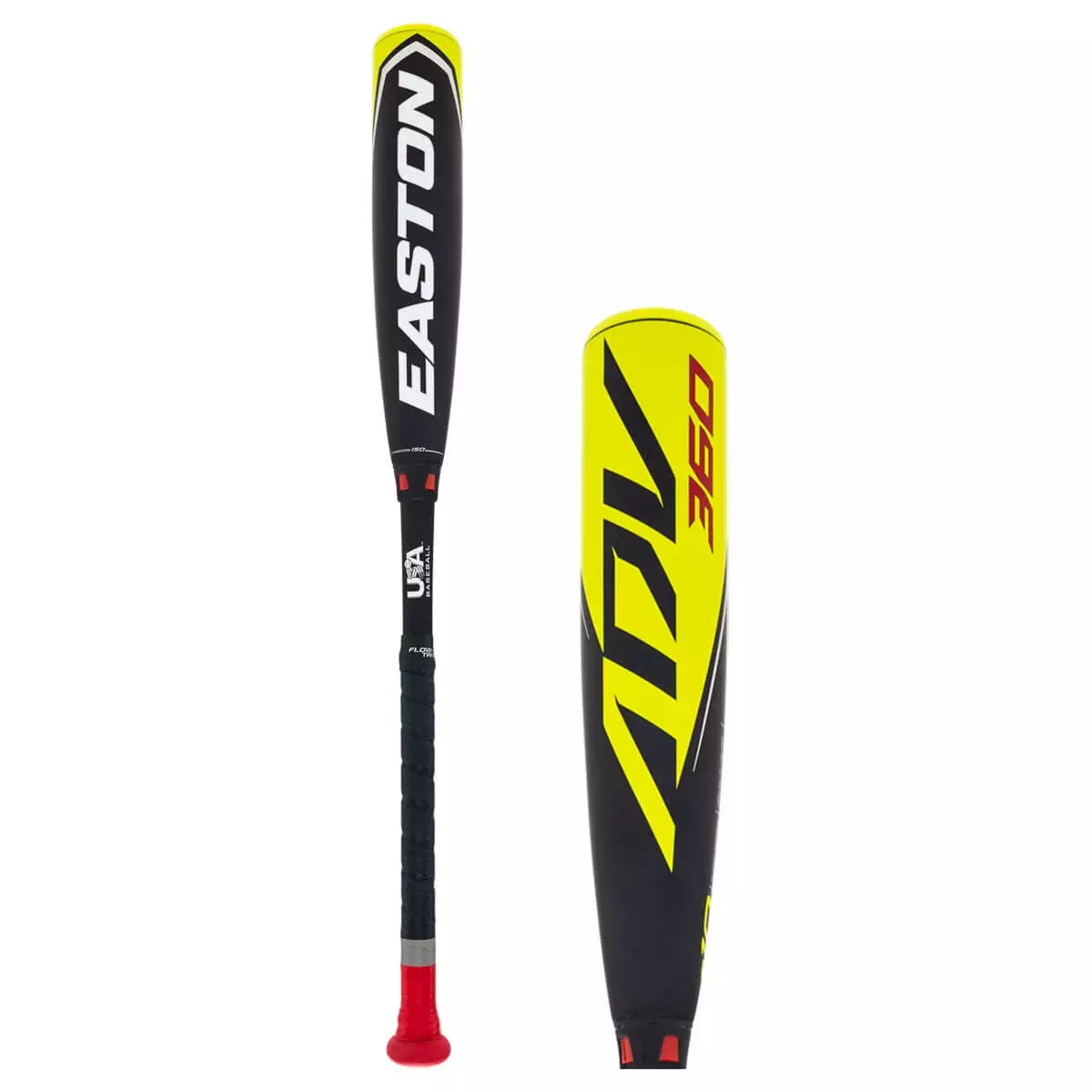 2022 Easton ADV 360 -10 USA Baseball Bat: YBB22ADV10 Red, Yellow, Navy 3 2022 Easton ADV 360 -10 USA Baseball Bat: YBB22ADV10 Red, Yellow, Navy