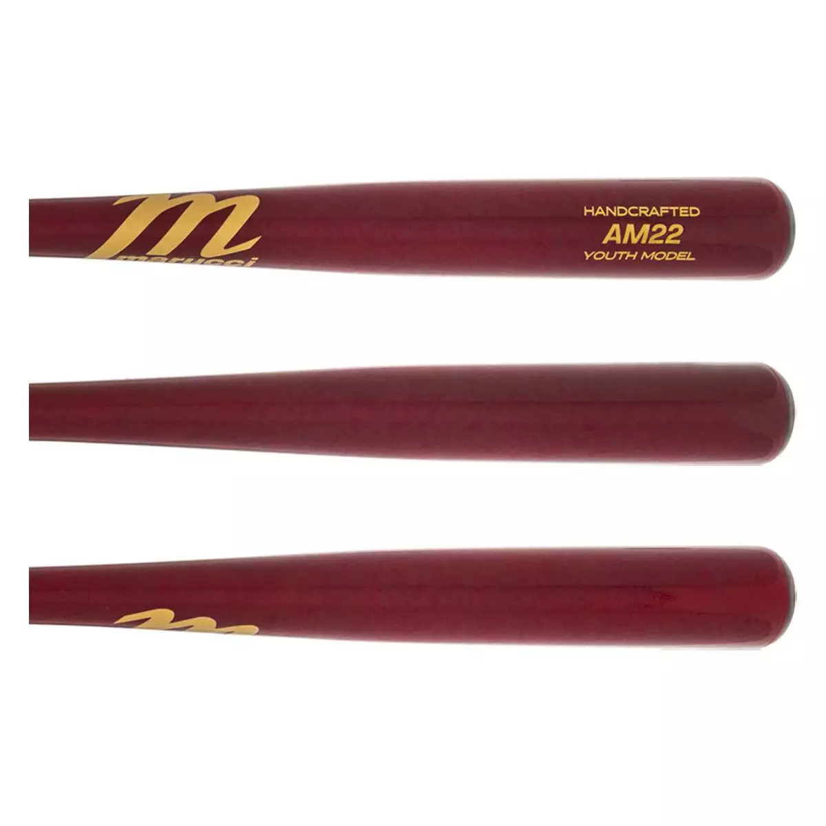 Marucci Andrew McCutchen Maple Wood Youth Baseball Bat: MYVE2AM22-CH Maroon 4 Marucci Andrew McCutchen Maple Wood Youth Baseball Bat: MYVE2AM22-CH Maroon - Image 2