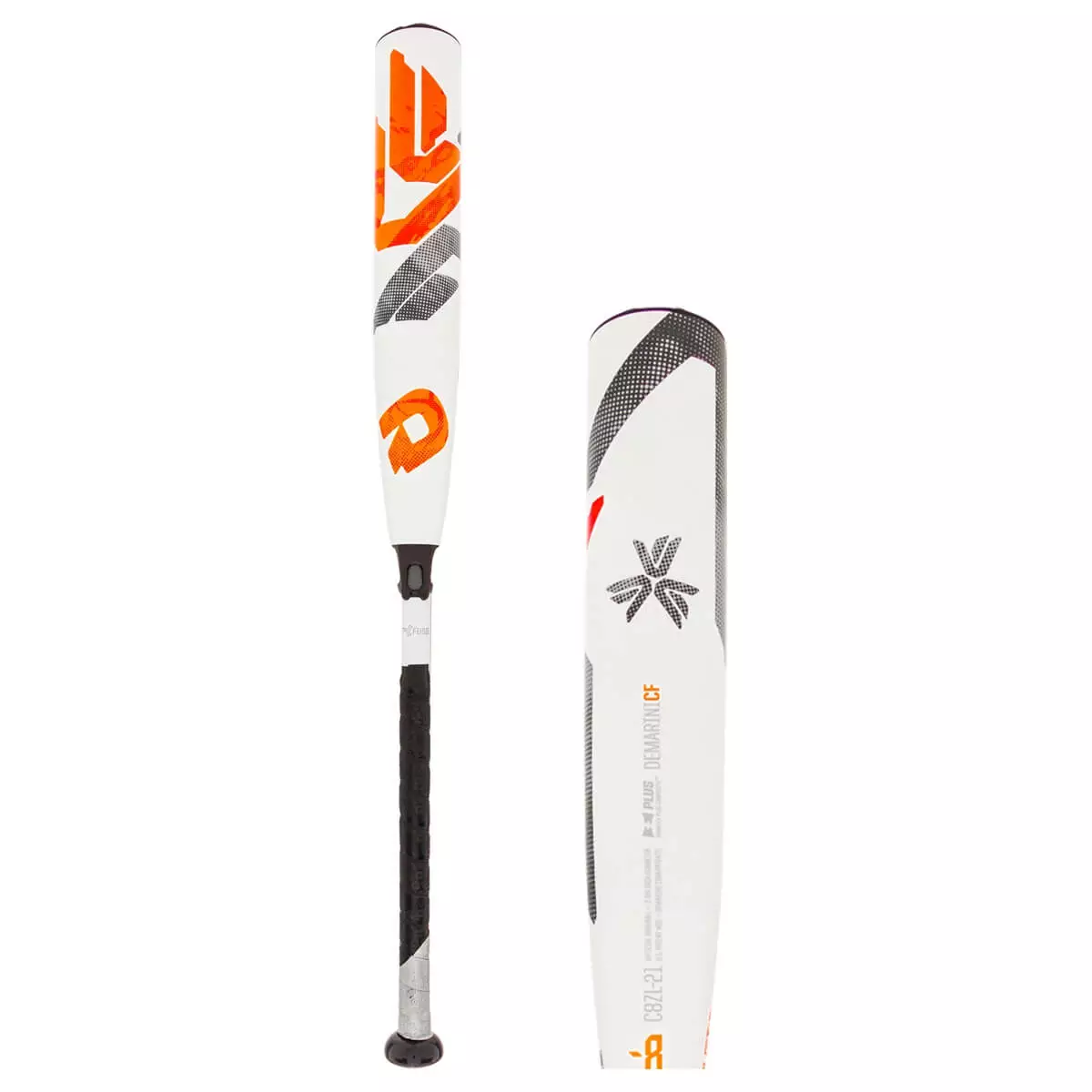 DeMarini CF -8 USSSA Baseball Bat: WTDXC8Z21 Orange, White 3 DeMarini CF -8 USSSA Baseball Bat: WTDXC8Z21 Orange, White