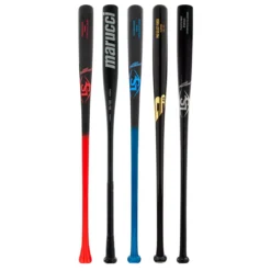 JustBats Pick Your Pack - Fungo 2-Pack - Platinum Black, Navy, Silver, Blue, Red