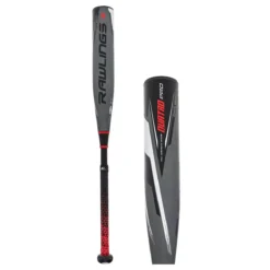 2022 Rawlings Quatro Pro -10 USSSA Baseball Bat: UT2Q10 Black, Grey, Red