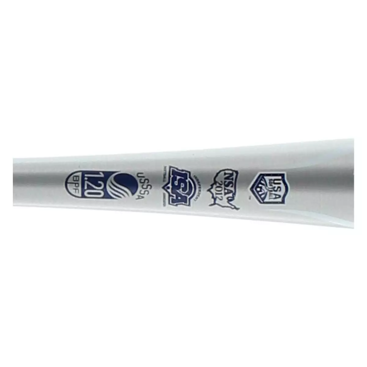 Worth Mayhem Alloy Dual Stamp Slow Pitch Softball Bat: WM20AA Green, Blue, Silver 6 Worth Mayhem Alloy Dual Stamp Slow Pitch Softball Bat: WM20AA Green, Blue, Silver - Image 4