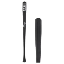BamBooBat Bamboo Wood Baseball Bat: HBBB30D Black Adult Black