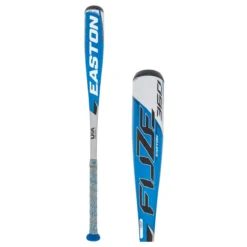 Easton Fuze 360 -10 USA Baseball Bat: YBB20FZ10 Blue, Silver