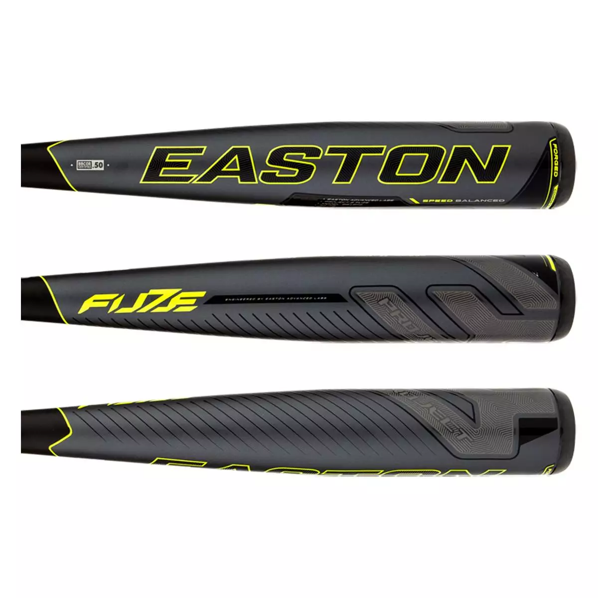 Easton Project 3 FUZE BBCOR Baseball Bat: BB19FZ Black, Yellow 5 Easton Project 3 FUZE BBCOR Baseball Bat: BB19FZ Black, Yellow - Image 3