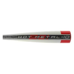 Mizuno Hot Metal -10 USSSA Baseball Bat: SL21HM10 Red, White 12 Mizuno Hot Metal -10 USSSA Baseball Bat: SL21HM10 Red, White -Best Bat Pick Sales 5048 11 20 2021 mizuno hot metal 10 usssa baseball bat sl21hm10 33670 3 l