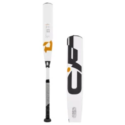 2022 DeMarini CF -8 USSSA Baseball Bat: WTDXC8Z22 Black, Gold, White