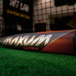 Easton MAXUM ULTRA BBCOR Baseball Bat: BB21MX Grey, Orange