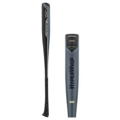 Axe HyperWhip Fusion Power Handle BBCOR Baseball Bat: L138G-BJ Black, Gold, Grey