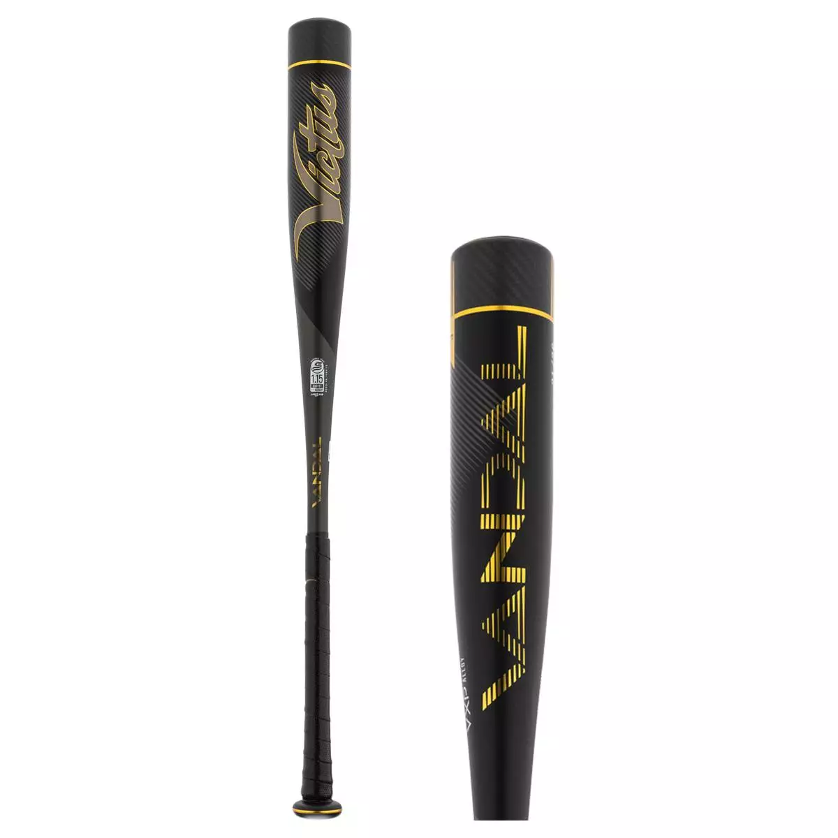 Victus Vandal Gold -5 USSSA Baseball Bat: VSBV2Y5 Black, Gold 3 Victus Vandal Gold -5 USSSA Baseball Bat: VSBV2Y5 Black, Gold
