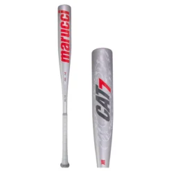 Marucci CAT7 Silver -8 USSSA Baseball Bat: MSBC728S Silver