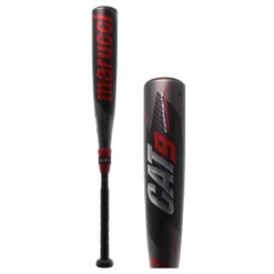 Marucci CAT9 Composite -10 USSSA Junior Big Barrel Baseball Bat: MJBBCCP9 Black, Grey, Red