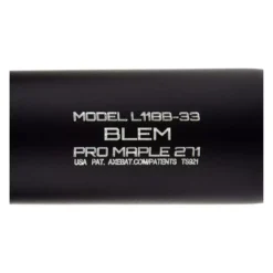 Axe 271 Blem Maple Wood Baseball Bat: L118B Black -Best Bat Pick Sales 6157 05 21 axe 271 blem maple wood baseball bat l118b 33586 4 l