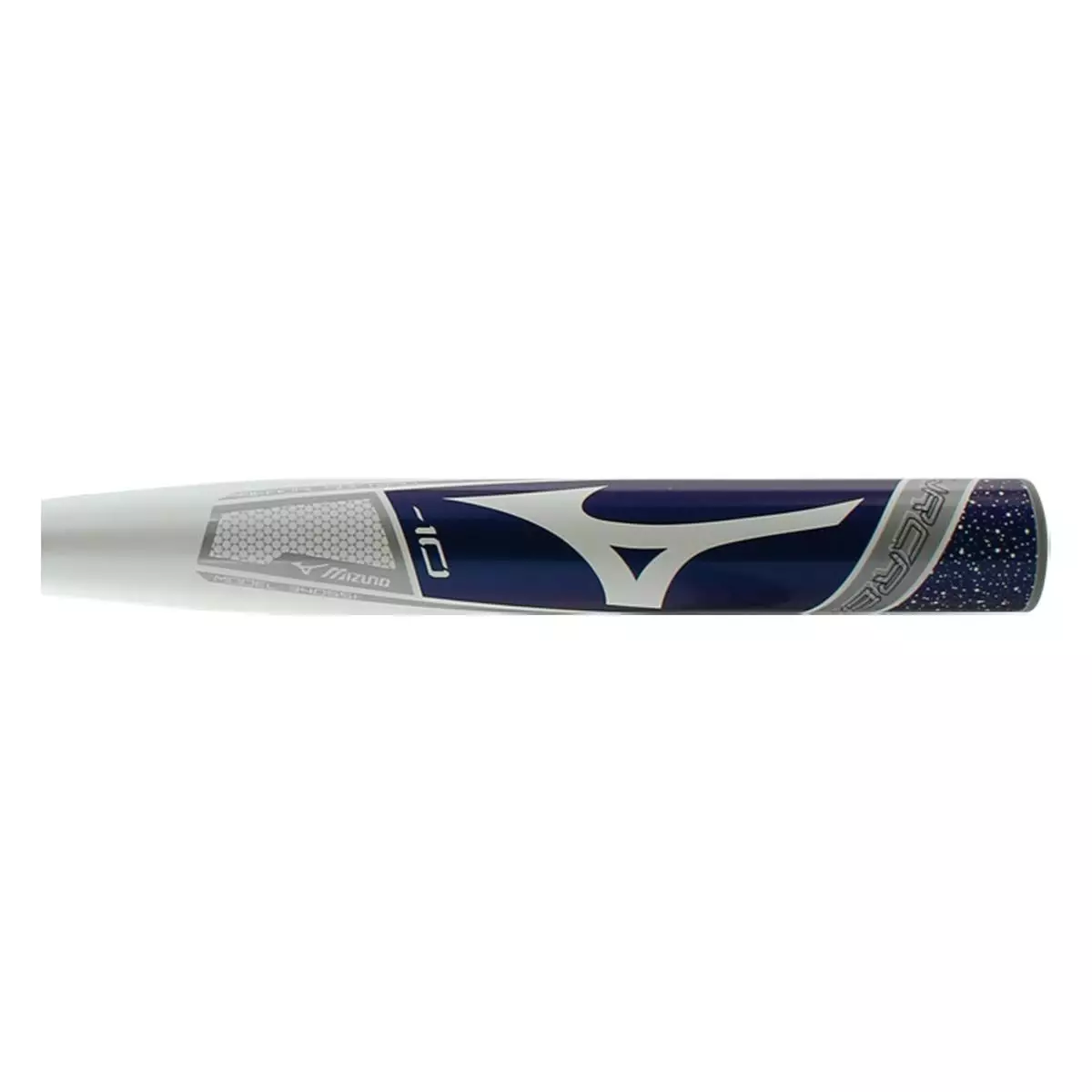 Mizuno PWR CRBN -10 Fastpitch Softball Bat: FP21PC10 Purple, White 5 Mizuno PWR CRBN -10 Fastpitch Softball Bat: FP21PC10 Purple, White - Image 3