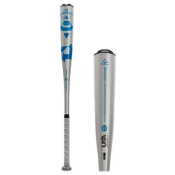 2022 DeMarini The Goods ONE -10 USA Baseball Bat: WTDXUO222 Blue, Silver