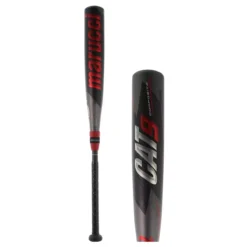 Marucci CAT9 Composite -8 USSSA Baseball Bat: MSBCCP98 Black, Grey, Red