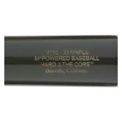 M^Powered H2TC™ Pro Maple Wood Baseball Bat: H2TC110 Natural, Green -Best Bat Pick Sales 681c 06 21 m powered h2tc pro maple wood baseball bat h2tc110 34503 4 l