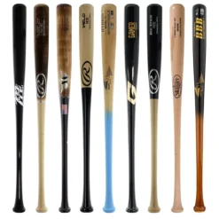 JustBats Pick Your Pack - Adult Wood 3-Pack - Gold Brown, Black, Grey, Natural, Gold, Blue, Red, Maroon, White, Navy, Green -Best Bat Pick Sales 6922 10 21 33468 9 pack 7 l