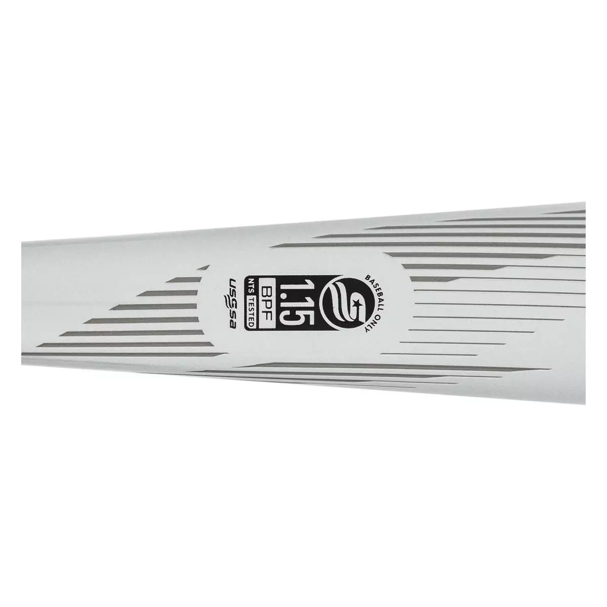 2022 TRUE TEMPER RAKE -8 USSSA Baseball Bat: UT22RKEX8 Silver, Yellow 9 2022 TRUE TEMPER RAKE -8 USSSA Baseball Bat: UT22RKEX8 Silver, Yellow - Image 7