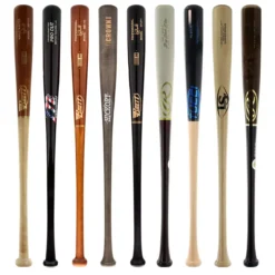 JustBats Pick Your Pack - Adult Wood 3-Pack - Platinum Black, White, Blue, Natural, Maroon, Red, Brown, Gold, Grey, Navy -Best Bat Pick Sales 6e08 10 21 34994 9 pack 16 l