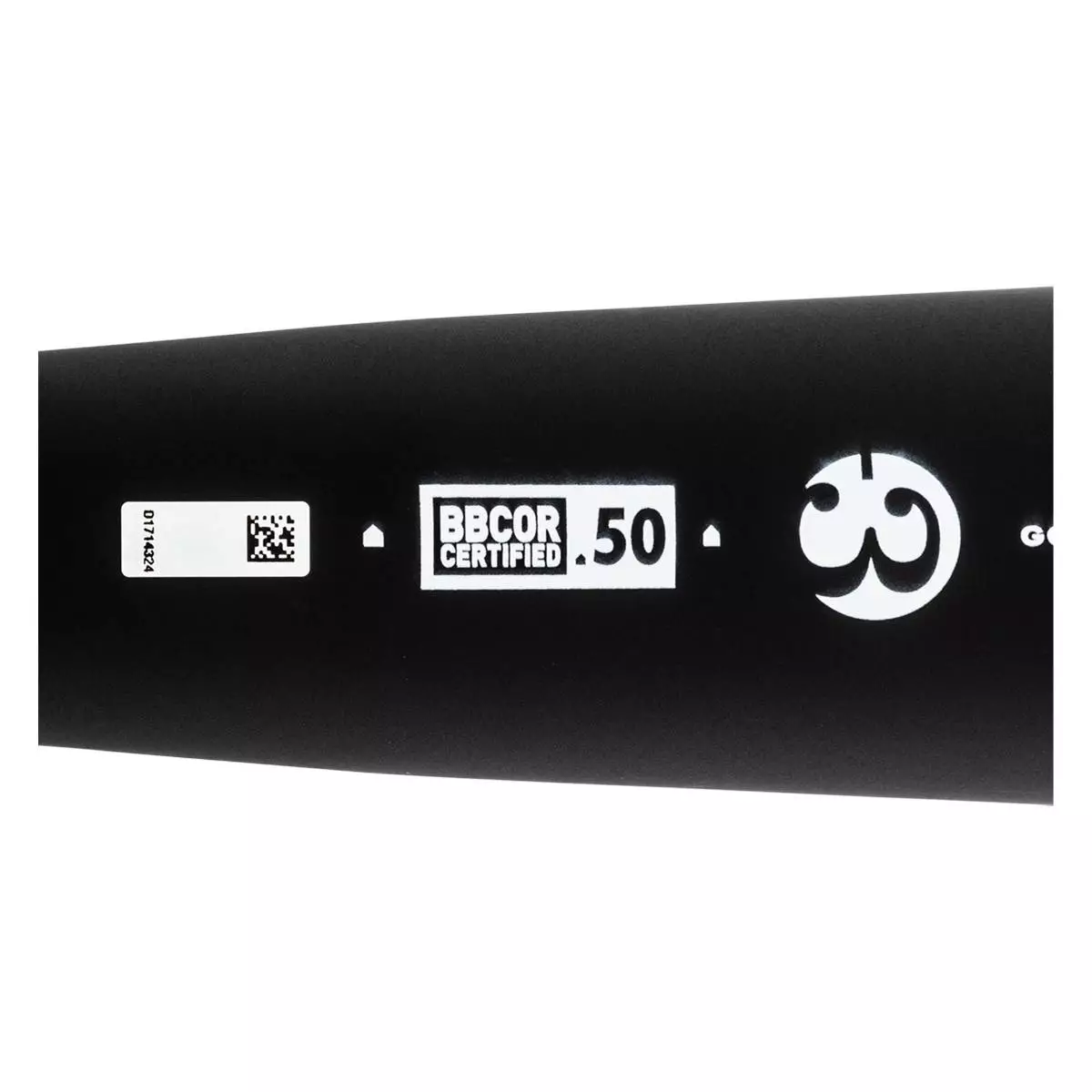 2022 DeMarini The Goods ONE BBCOR Baseball Bat: WTDXGOC22 Black, Grey, White 6 2022 DeMarini The Goods ONE BBCOR Baseball Bat: WTDXGOC22 Black, Grey, White - Image 4