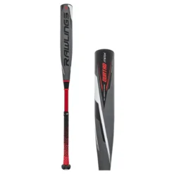 2022 Rawlings Quatro Pro MAX BBCOR Baseball Bat: BB2QM3 Black, Grey, Red