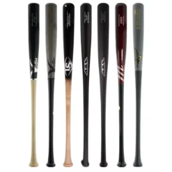 JustBats Pick Your Pack - Adult Wood 2-Pack - Diamond Black, Grey, Natural, Brown, Blue -Best Bat Pick Sales 7526 08 21 34154 7 pack 3 l