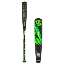 2022 Louisville Slugger Prime -10 USA Baseball Bat: WBL2536010 Black, Green, Grey