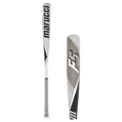 Marucci F5 BBCOR Baseball Bat: MCBF53 Black, Silver, White