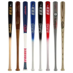 JustBats Pick Your Pack - Youth Wood 2-Pack - Silver Grey, Black, White, Brown, Red, Blue, Natural -Best Bat Pick Sales 79fc 11 21 34035 8 pack 8 l